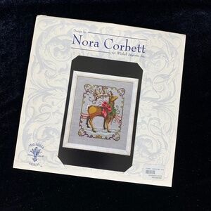 New Sealed Nora Corbett Mirabilia Cross Stitch Vixen Christmas Eve Couriers